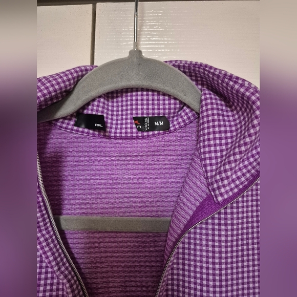 RLX Ralph Lauren Women Purple Track 1/2 Zip  Jacket SmaPurple Women's Sweate - Picture 4 of 4